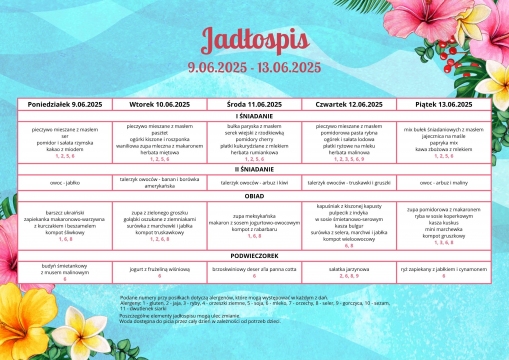 JADŁOSPIS 9